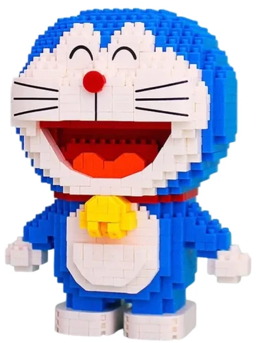 3D konstruktor - Balody. Doraemon, 842Detailid