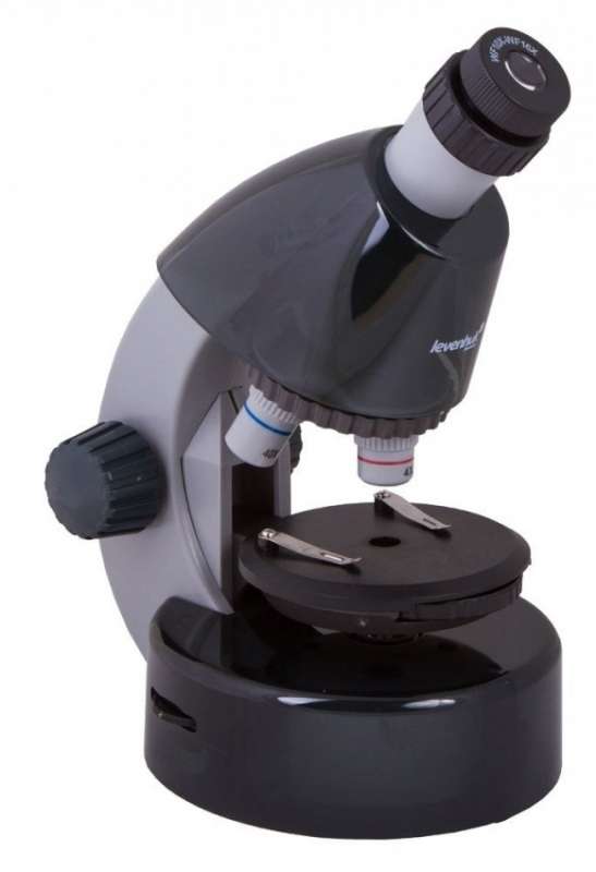 Микроскоп детский с экспериментальным набором К50 40x-640x, серый